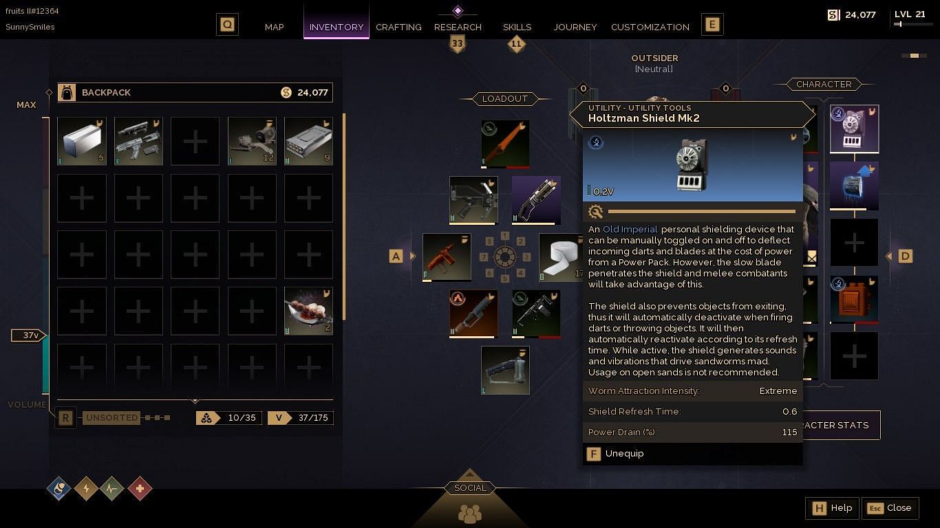The first shields are not that hard to craft (Image via Funcom)